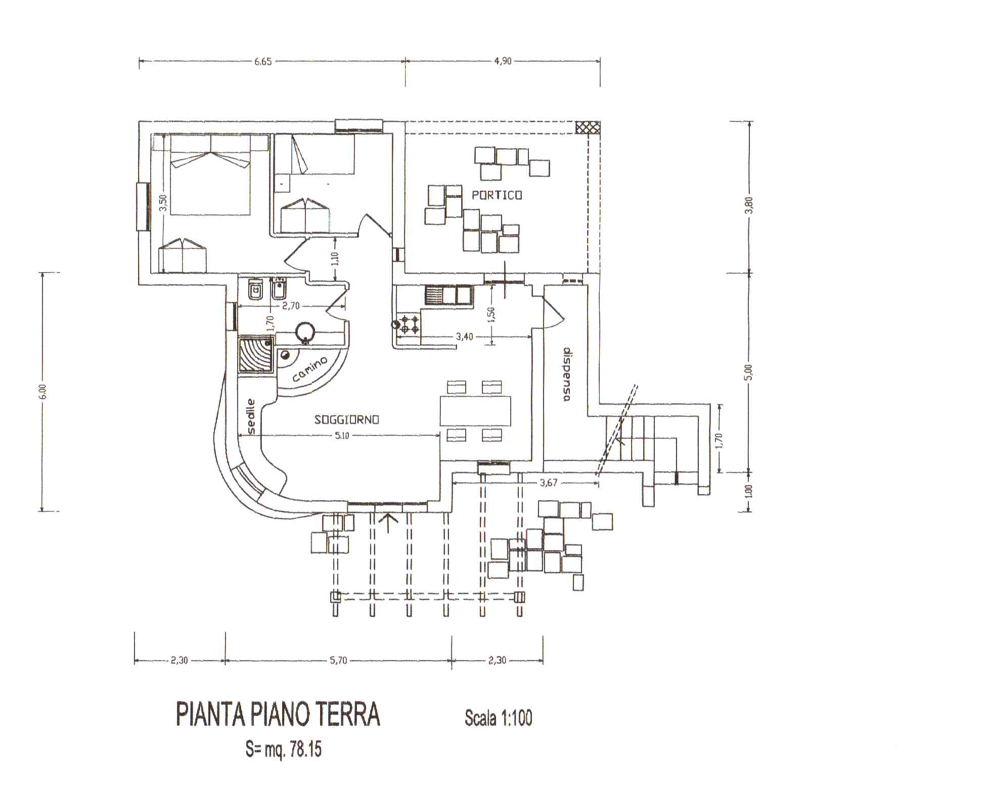 progetto villino contrada serri